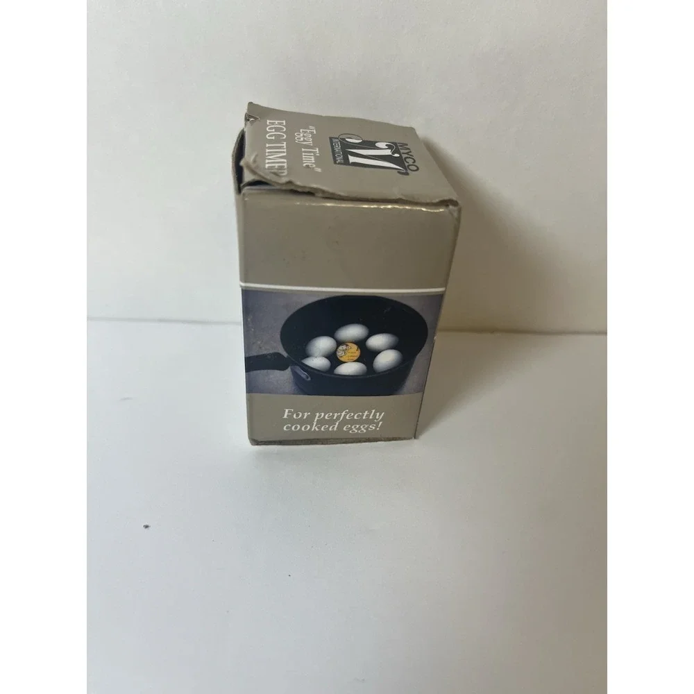 Eggy‎ Time Egg Timer Soft Medium Hard Boiled Chef's Best Pre-Owned